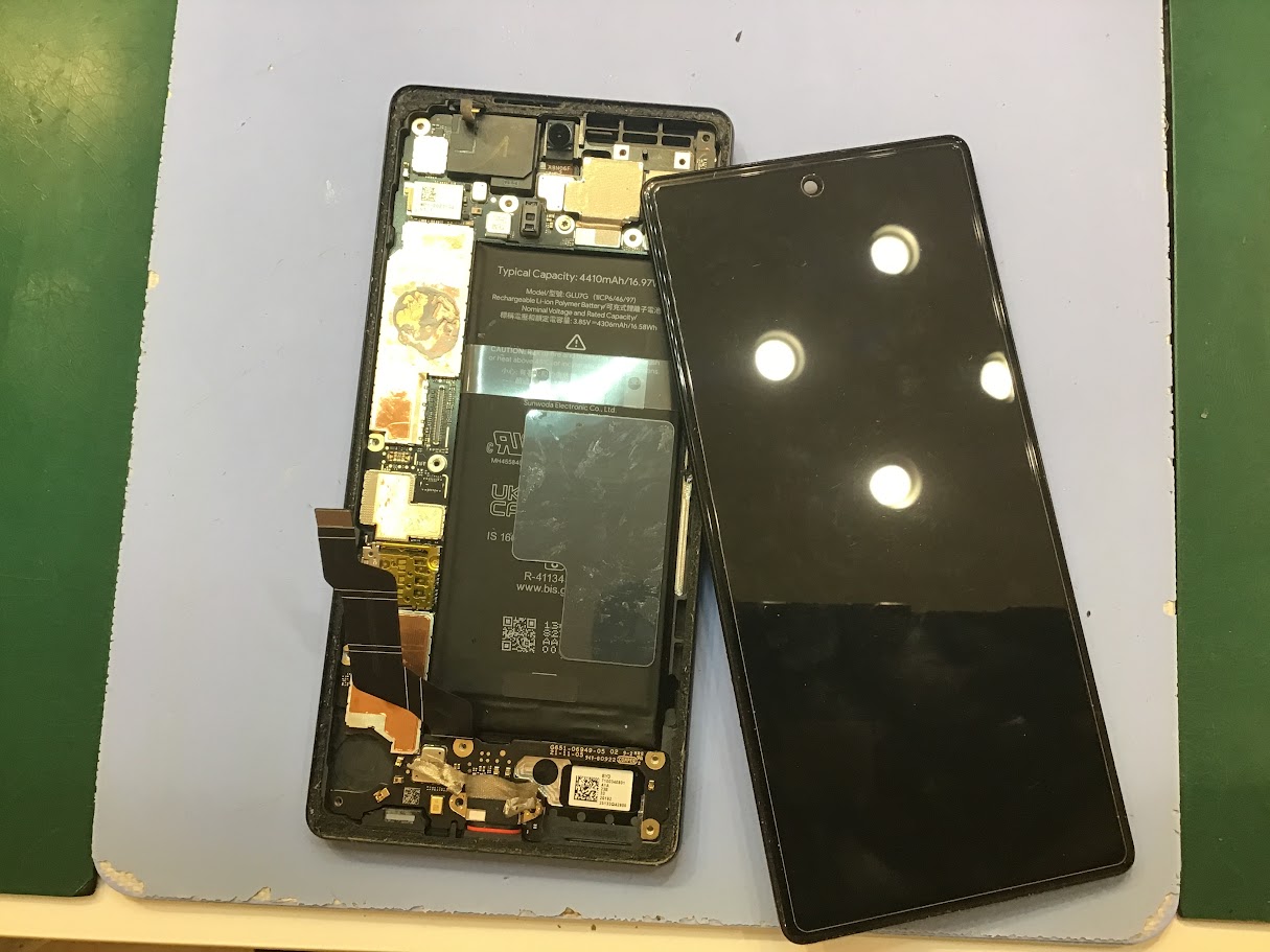 Pixel6aならデータそのまま修理可能なスマホ修理工房ウイング上大岡店へ！